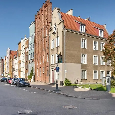 公寓 City Szeroka Apartament 格但斯克